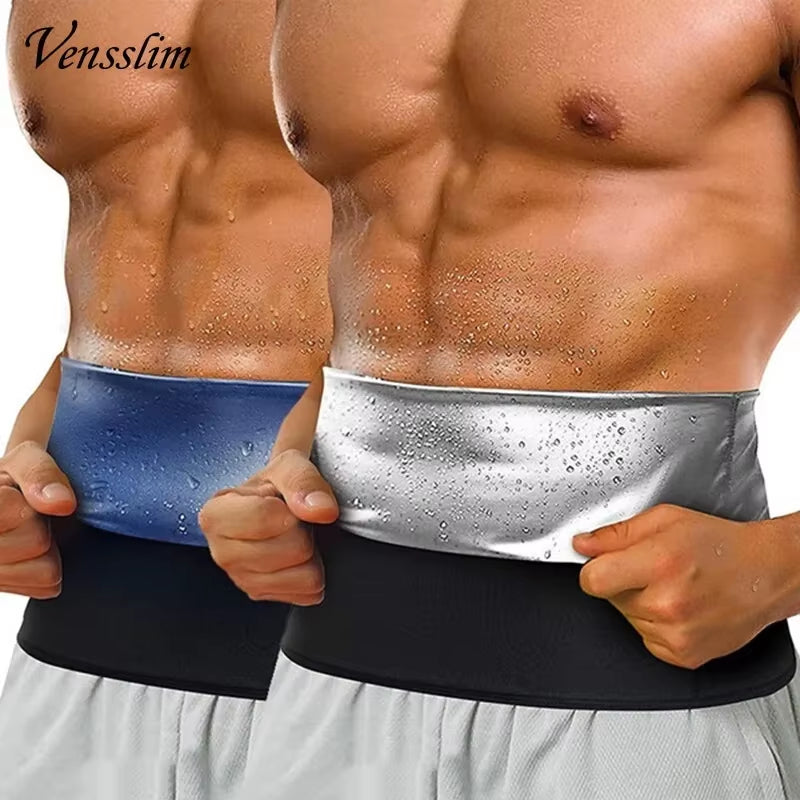 Waist Trainer for Men Sauna Belt Slimming Belt Waist Trimmer Sweat Workout Body Shaper Fitness Faja Slim Shapewear